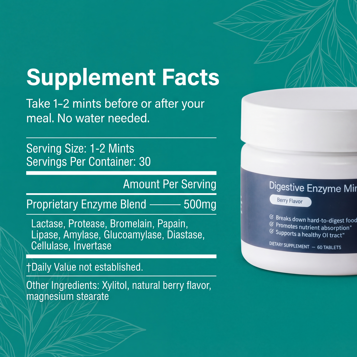 Digestive Enzymes Mints