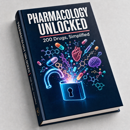 Drugs Simplified Pharmacology Coloring Book and Study Guide